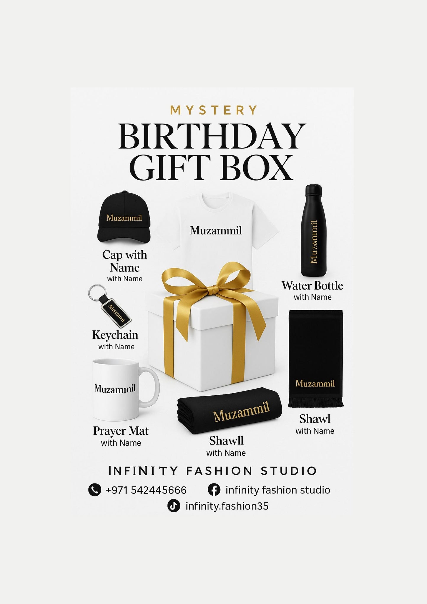 🎁 "Mystery Birthday Box by Infinity – Personalized Surprises Inside!