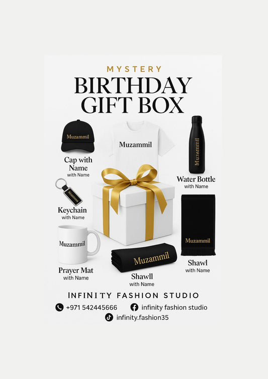 🎁 "Mystery Birthday Box by Infinity – Personalized Surprises Inside!